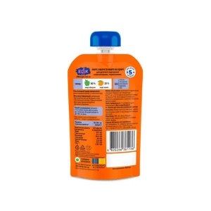 Пюре Ельфік Elfik Magic яблуко та манго без цукру дой-пак 100 г