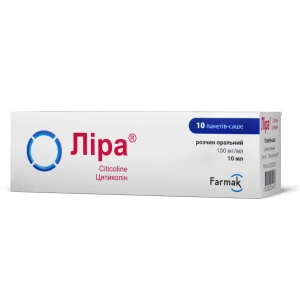 Ліра розчин оральний 100 мг/мл пакет-саше 10 мл №10
