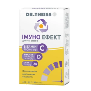Иммуно Эффект Др.Тайсс таблетки покрытые оболочкой №30