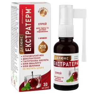 Екстратерм Делюкс спрей для горла флакон 30 мл