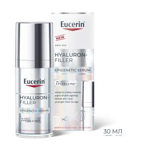 Эпигенетическая антивозрастная сыворотка Eucerin Гиалурон-Филлер для лица для всех типов кожи 30 мл