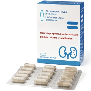 Лит-Контрол Литура рН Баланс капсулы №60