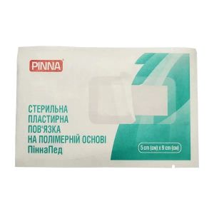 ПЛАСТЫРЬ ПОВЯЗКА PINNA 9X5 CМ ПОЛИМЕР  4518