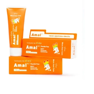 Дитяча зубна паста з Пробіотиками Amal' Kids Амаль кідс туба 75 мл