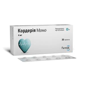 Кордерія Моно таблетки 4 мг блістер №30