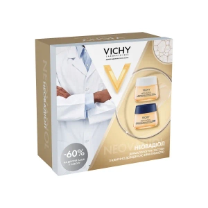 Набір Vichy Неовадіол із 2 засобами: денний крем для нормальної та комбінованої шкіри 50 мл та нічний крем 50 мл