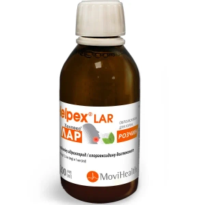 Хелпекс Лар ополаскиватель для горла раствор 120 мг + 150 мг бутылка 200 мл