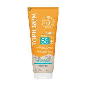Сонцезахисне молочко Topicrem Sun Protect Spf 50+ зволожувальне 200 мл