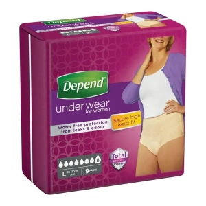 Поглинаюча спідня білизна Depend для жінок розмір L (95–130 см) №9