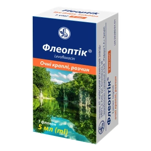 Флеоптик краплі очні розчин 5 мг/мл флакон 5 мл