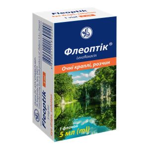 Флеоптик краплі очні розчин 5 мг/мл флакон 5 мл