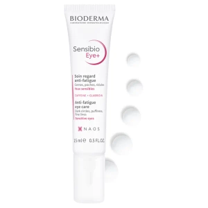 Крем-уход для контура глаз Bioderma Sensibio Сансибио Eye+ против усталости 15 мл