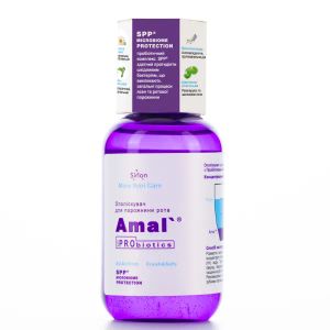 Ополаскиватель для рта Amal' sensitive Амаль сенсетив с Пробиотиками флакон 200 мл