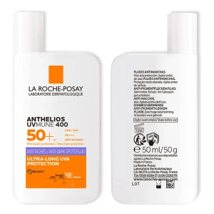 Солнцезащитный легкий корректирующий флюид La Roche-Posay Антелиос UVA 400 Против гиперпигментации кожи SPF50+ 50 мл