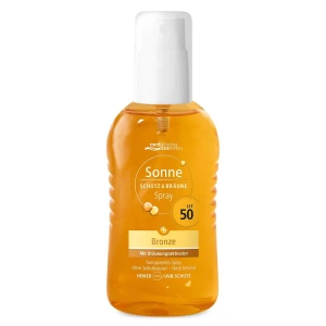 Солнцезащитный спрей  Sonne SPF 50 для усиления естественного загара 200 мл
