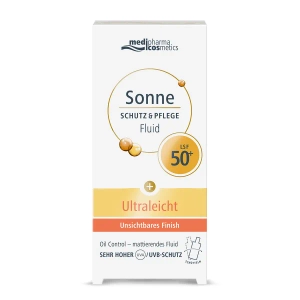 Сонцезахисний матуючий ультралегкий флюїд Sonne SPF 50+ з ефектом контролю жирності шкіри 50 мл