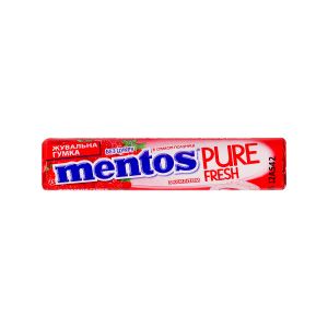 Жевательная резинка Mentos Pure Fresh со вкусом клубники 15,75 г