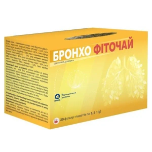 Фиточай Виола Бронхо в фильтр-пакетах по 1,5г №20