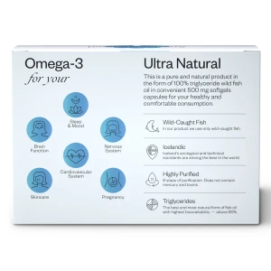 Омега-3 з тунця Perla Helsa Перла Хелса з DHA-формулою капсули №120