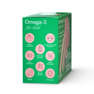 Кідс Омега-3 з тріски Perla Helsa Перла Хелса KIDS з вітамінами А і D3 капсули №120