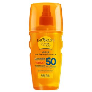 БИОКОН 360122 МАСЛО Д/БЕЗОПАС. ЗАГАРА SPF50 160МЛ  3290