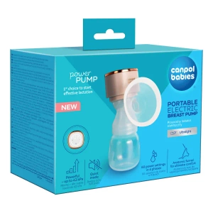 Молокоотсос Canpol babies 20/107 электрический портативный