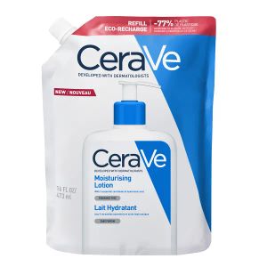 Увлажняющее молочко CeraVe для сухой и очень сухой кожи лица и тела сменный блок 473 мл