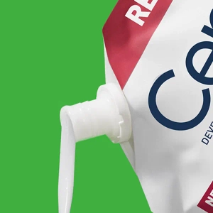 Очищающая увлажняющая эмульсия для нормальной и сухой кожи лица и тела CeraVe сменный блок 473 мл