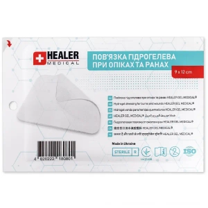 ХИЛЕР HEALER ПОВЯЗКА ГИДРОГЕЛЬ НА ЛИЦО ДЛЯ  РАН И ОЖОГОВ №1  0849