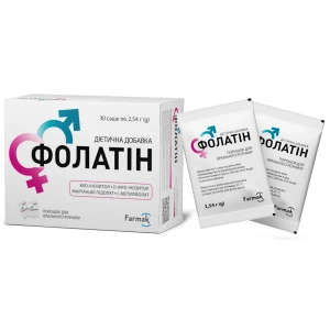 Фолатін порошок для орального розчину саше 2,54 г №30