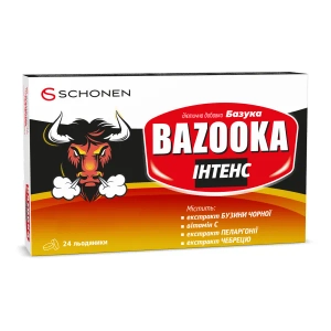Базука Інтенс льодяники №24