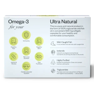 Омега-3 з печінки тріски Perla Helsa Перла Хелса з вітамінами А і D3 капсули №120