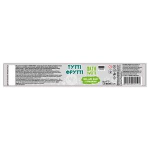 Пена для ванн Bath Sweets Тутти-Фрутти 120 г
