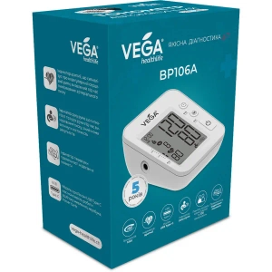 Автоматичний тонометр VEGA BP106А