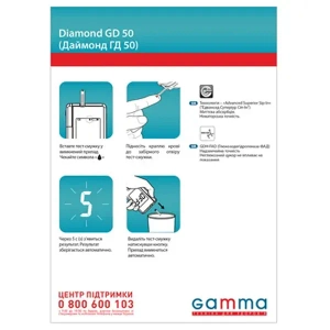 Глюкометр Gamma Diamond GD50