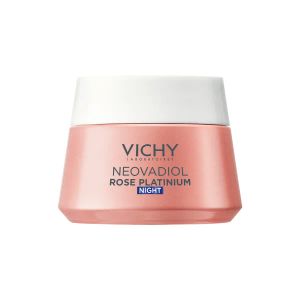 Відновлювальний нічний крем Vichy Неовадіол Роуз Платиніум для повернення пружності зрілій і тьмяній шкірі 50 мл
