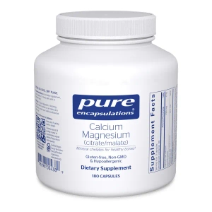 Кальций Магний (цитрат/малат) Pure Encapsulations 75мг/75мг капсулы №180