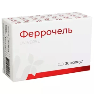 ФЕРРОЧЕЛЬ КАПС. 300МГ №30