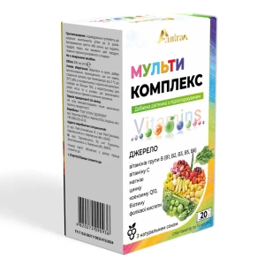 Мультикомплекс Алвітал розчин питний в стік-пакетах по 15 мл №20