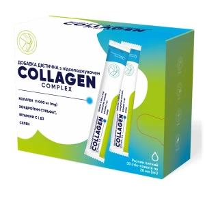 Коллаген комплекс Collagen complex раствор питьевой в стик-пакетах по 20 мл №30