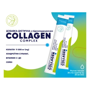 Коллаген комплекс Collagen complex раствор питьевой в стик-пакетах по 20 мл №30