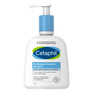 Мицеллярная эмульсия Цетафил Cetaphil для очищения нормальной, сухой и чувствительной кожи 236 мл