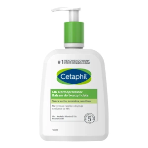 Увлажняющий бальзам Цетафил Cetaphil для сухой, нормальной и чувствительной кожи лица и тела 500 мл