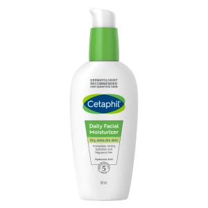 Ежедневный увлажняющий лосьон Цетафил Cetaphil для сухой, очень сухой и чувствительной кожи лица 88 мл