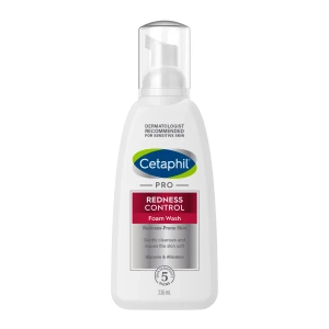 Очищувальна пінка Цетафіл Cetaphil PRO Redness Control для чутливої шкіри обличчя, схильної до почервонінь 236 мл