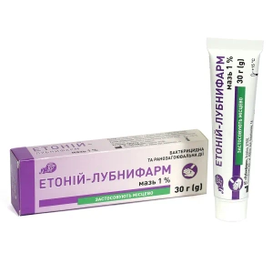 Етоній-Лубнифарм мазь 1 % туба 30 г