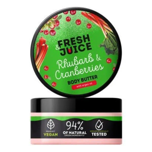 FRESH JUICE КРЕМ-МАСЛО Д/ТЕЛА 200 МЛ RHUBARB & CRANBERRIES  46110