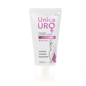 Гель для интимной гигиены UnicaUro Lady с пробиотиками туба 50 мл