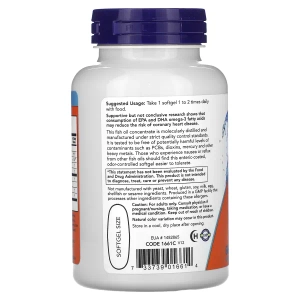 Now Ультра Омега-3 Fish Oil 500 EPA/250 DHA капсулы №90