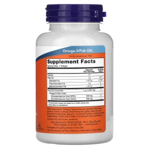 Now Ультра Омега-3 Fish Oil 500 EPA/250 DHA капсулы №90